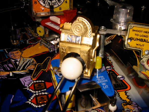 Twilight Zone Pinball Custom Slot Machine Mod! Lighted with spinning reels.