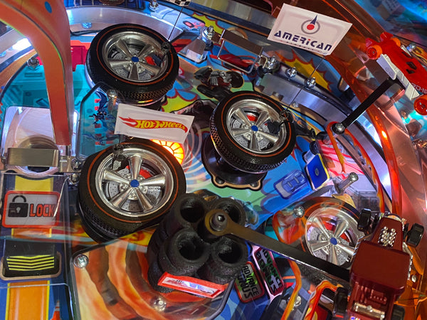 API Hot Wheels "Redline Tires" Custom 3D Pop Bumper complete Mod Set!