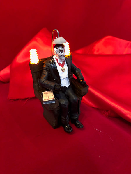 The Munsters "Electric Chair Grandpa" Custom illuminated Mod!!