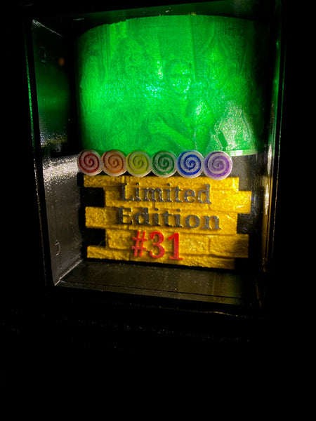JJP Wizard of OZ Custom Illuminated coin door Shadow Box Mod