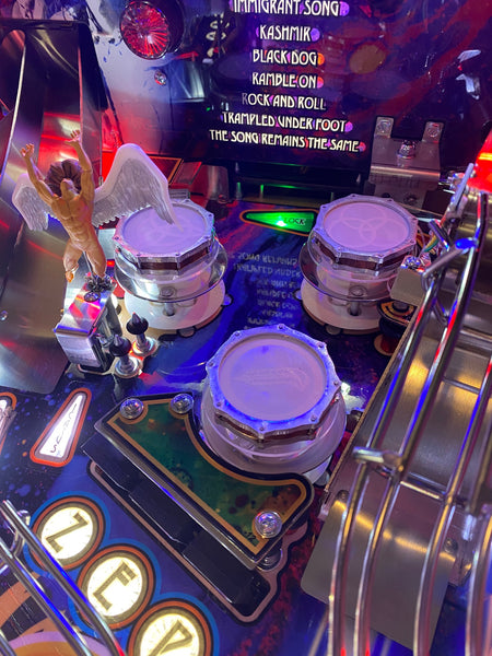 Stern Led Zeppelin 3D Custom ROCK pop bumper drum kit all models!