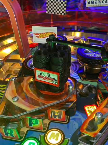 API Hot Wheels "Pit Stop Barrier" 3D Post cover Mod.