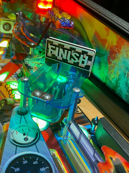API Hot Wheels "Finish Line" Custom 3D Ramp sign Mod.