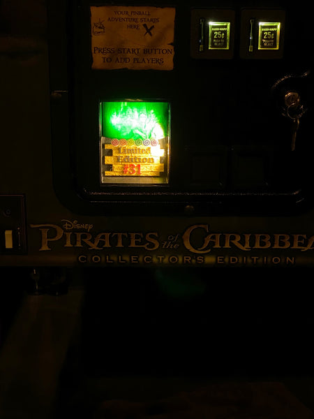 JJP Wizard of OZ Custom Illuminated coin door Shadow Box Mod