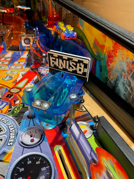 API Hot Wheels "Finish Line" Custom 3D Ramp sign Mod.