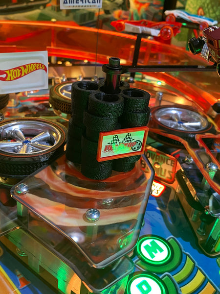 API Hot Wheels "Pit Stop Barrier" 3D Post cover Mod.