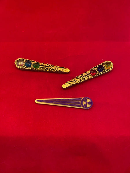 Avengers "Gauntlet Infinity" Custom 3D flipper bat set of 3!