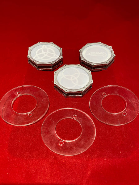 Stern Led Zeppelin 3D Custom ROCK pop bumper drum kit all models!