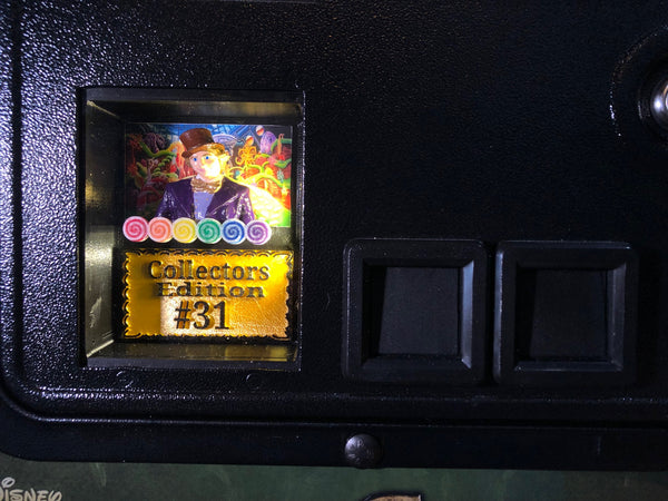 JJP Willy Wonka custom Illuminated Coin Door 3D Shadow box LE or CE