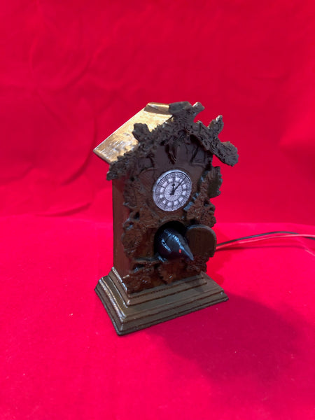 The Munsters "Raven Clock" custom illuminated Mod!