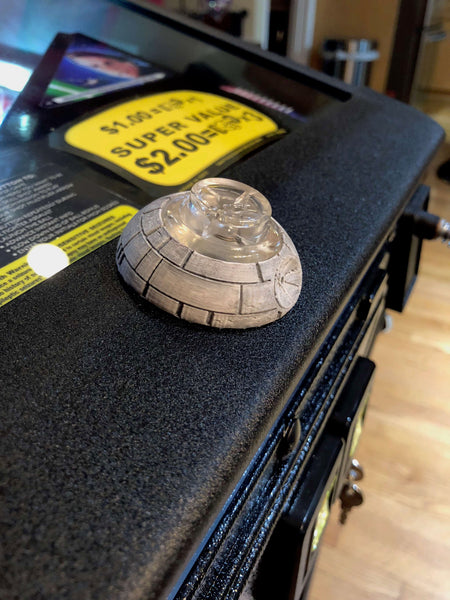 Star Wars custom Death Star Slam Lockdown bar button Mod!