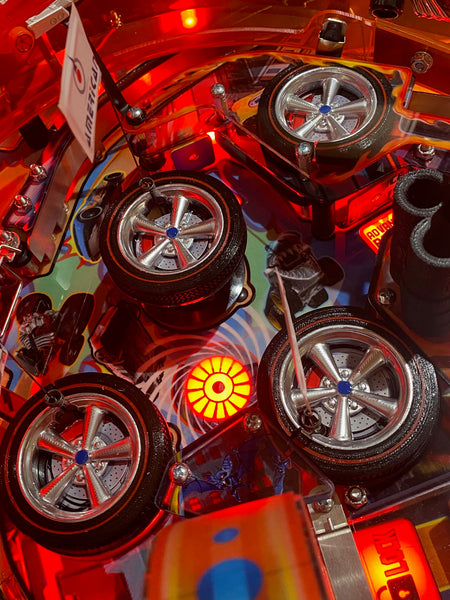 API Hot Wheels "Redline Tires" Custom 3D Pop Bumper complete Mod Set!