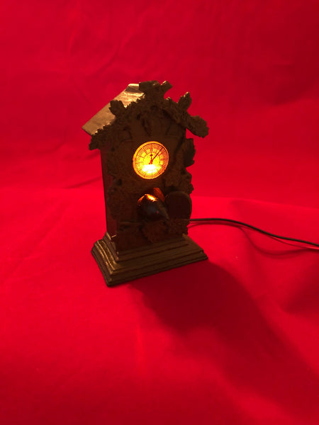 The Munsters "Raven Clock" custom illuminated Mod!