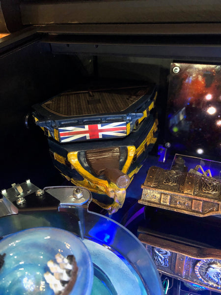 JJP Pirates of the Caribbean "HMS Dauntless Railing kit" custom ship Mod!