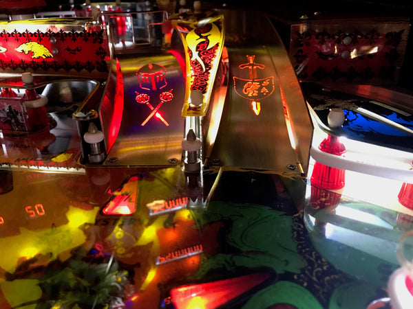 Black Knight Illuminated replacement Mod ramps set