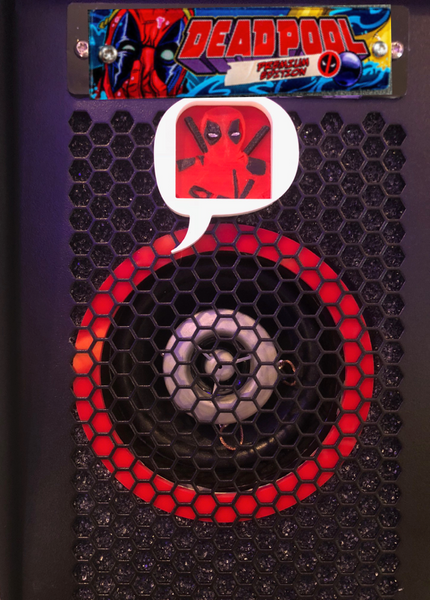 Deadpool Custom Speaker illumination kit 3D Boom!!