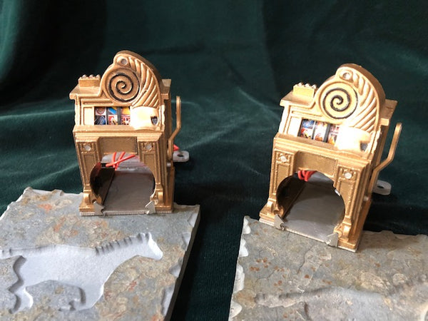 Twilight Zone Pinball Custom Slot Machine Mod! Lighted with spinning reels.