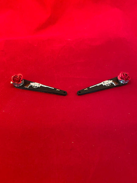 JJP Guns n Roses Custom 3D Roses and Guns flipper set Lower
