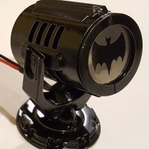 DocQuest Mini Bat-signal Interactive Game playfield mounted! Batman 66!