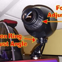 DocQuest Bat-Signal projector Batman 66 LE Model kit!