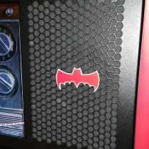 DocQuest Batman 66 Speaker Grill Emblem Magnet!