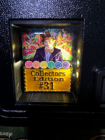 JJP Willy Wonka custom Illuminated Coin Door 3D Shadow box LE or CE