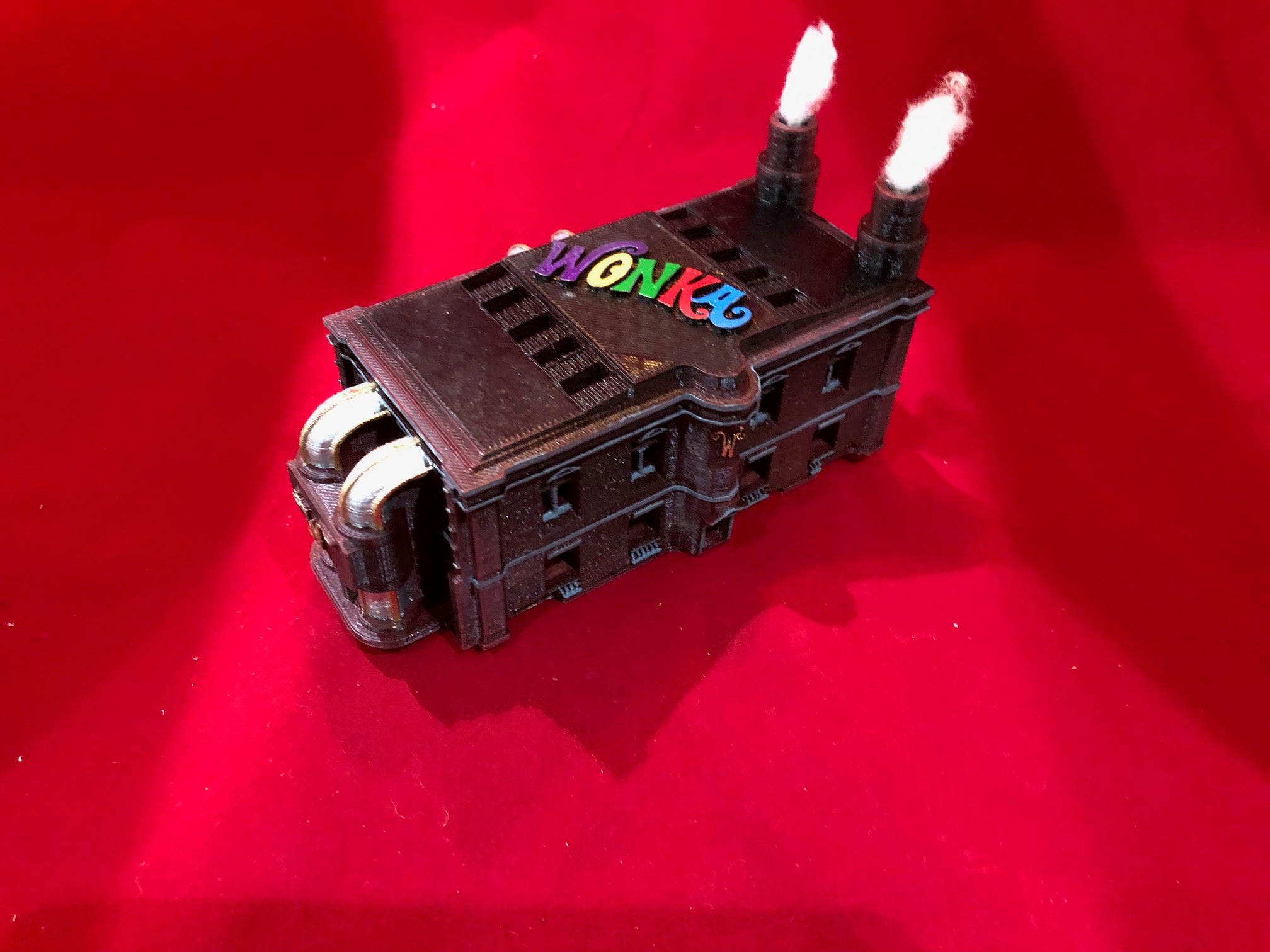 JJP Willy Wonka custom 3D Chocolate Factory ball lock!