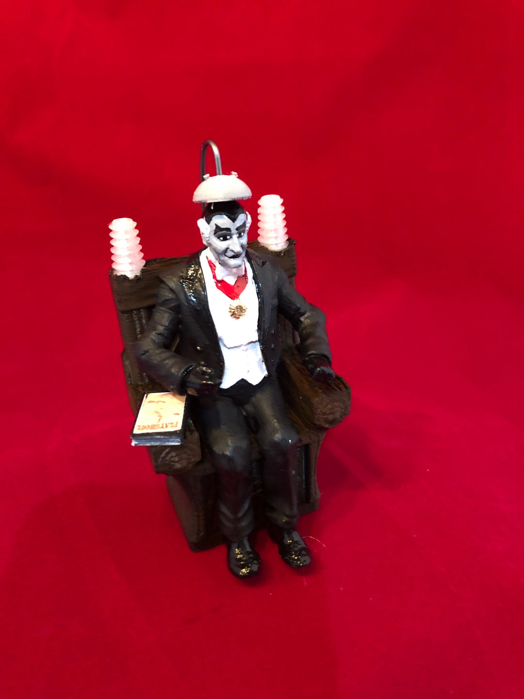 The Munsters "Raven Clock" custom illuminated Mod! The Mod Couple