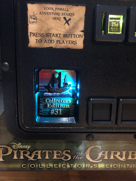 JJP Pirates of the Caribbean Custom coin door LE/CE Shadow Box Mod