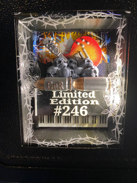 JJP Guns N Roses Custom Illuminated coin door LE/CE/SE Shadow Box Mod