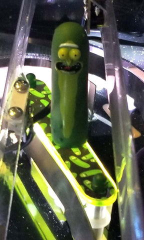 Rick and Morty Pickle Rick With Green Plastic AND BONUS Items