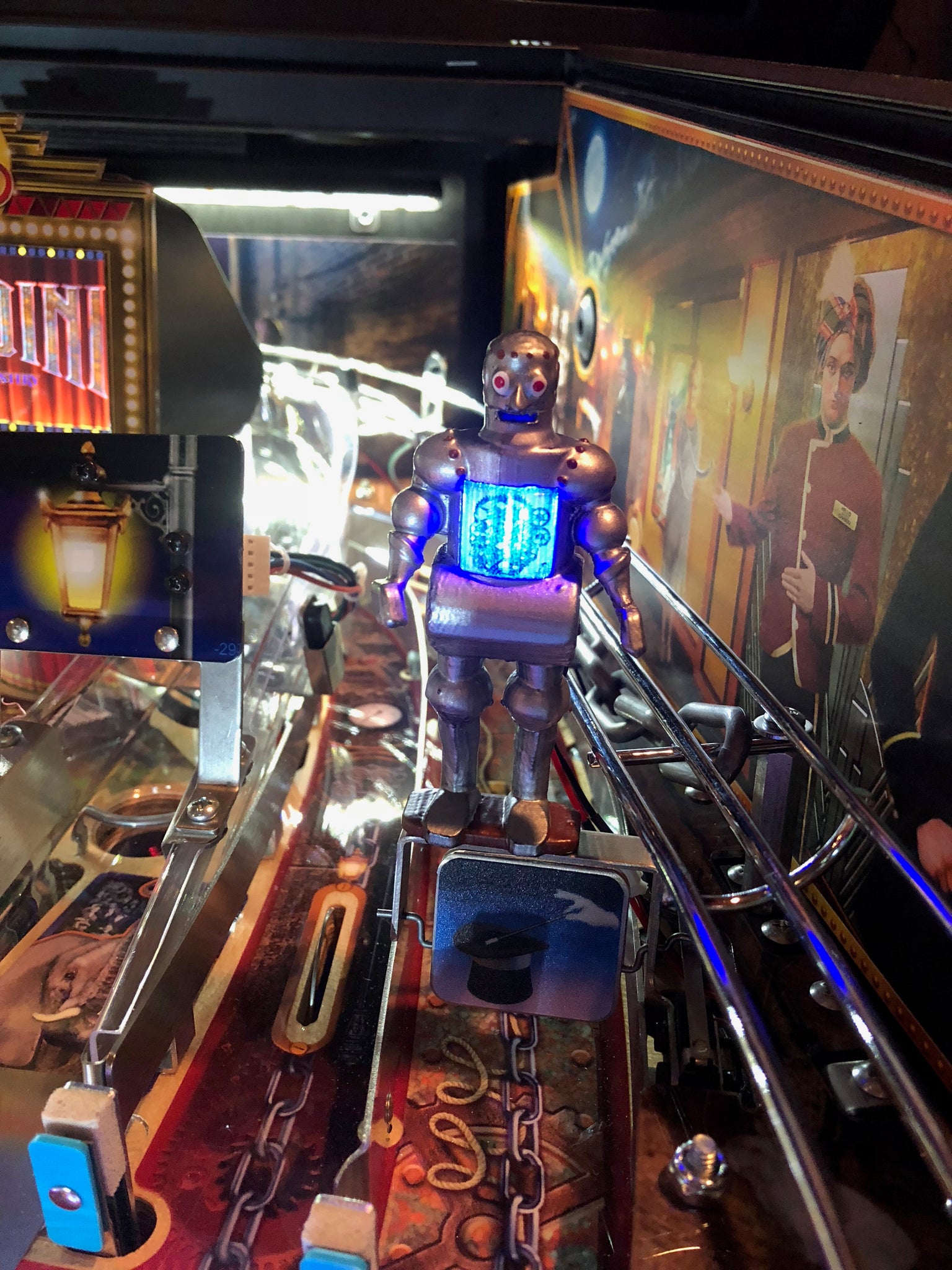API Houdini "Q The Robot" Illuminated custom Mod!