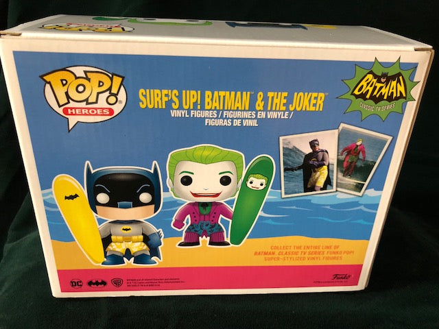 POP Batman 66 Surfing Batman and Joker – The Mod Couple